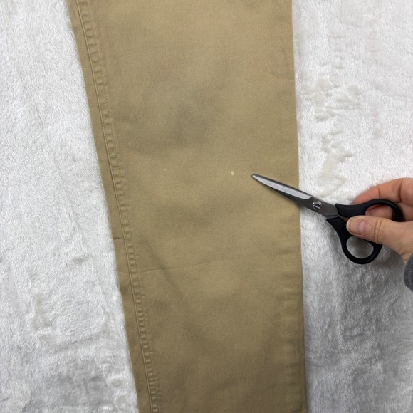 The Limited Pants Womens 4 Classic Khaki Chinos Jeans Straight Leg Mid Rise - Picture 7 of 9